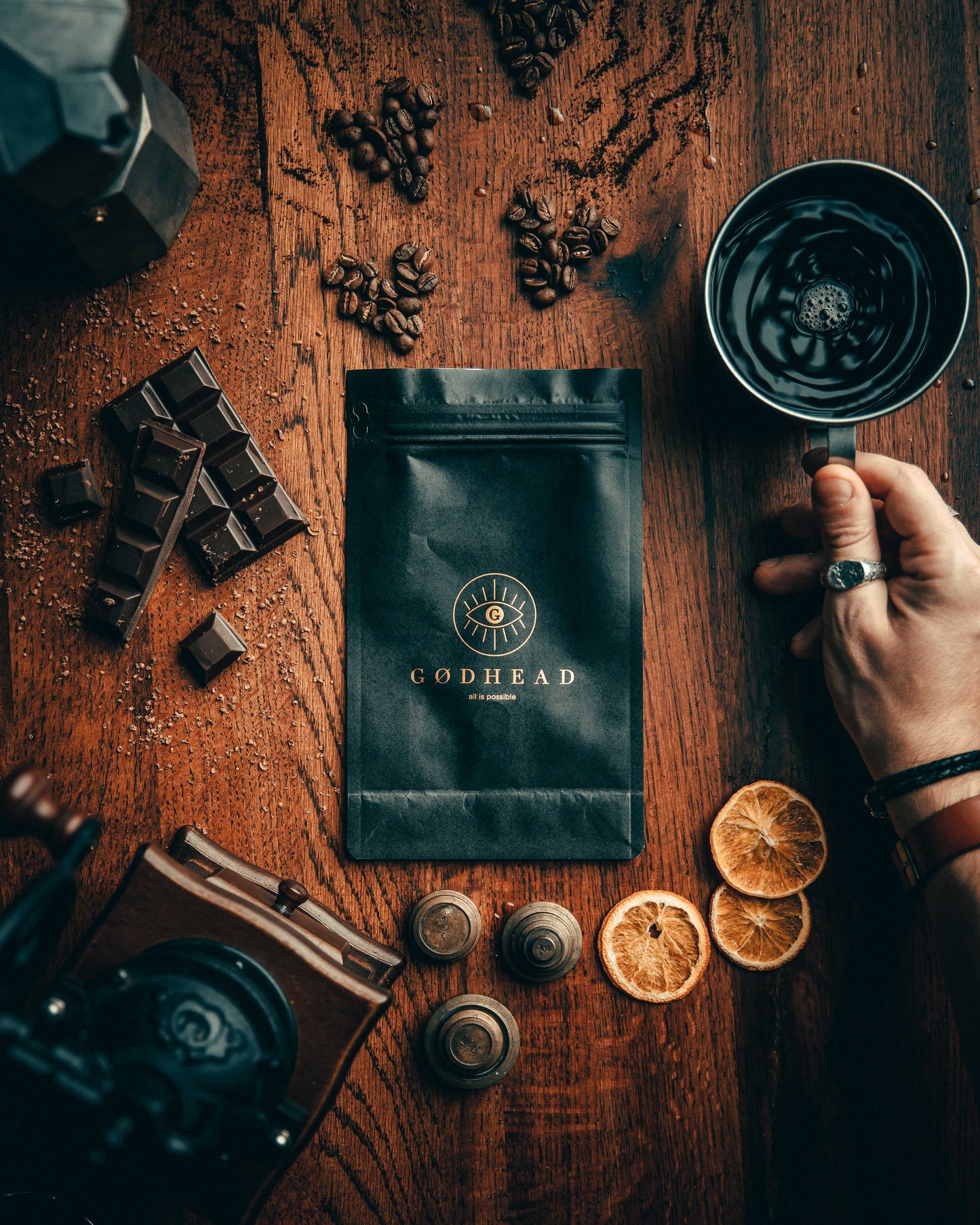 Amor specialty coffee packaging - 200g bag of Costa Rican single-origin beans