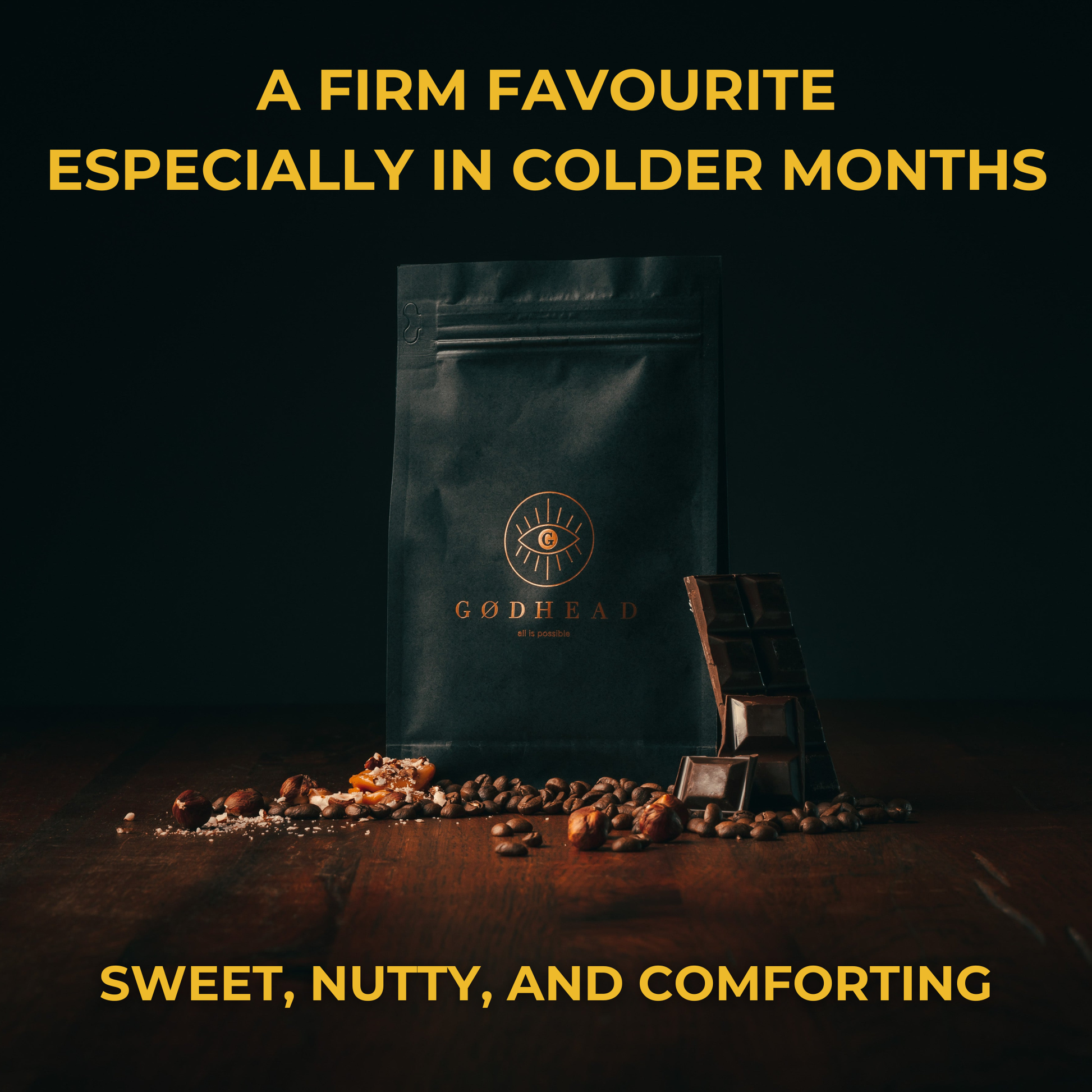 Coco Touch 200g specialty coffee bag from GØDHEAD COFFEE - medium roast Guatemalan arabica with chocolate and coconut notes