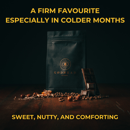 Coco Touch 200g specialty coffee bag from GØDHEAD COFFEE - medium roast Guatemalan arabica with chocolate and coconut notes