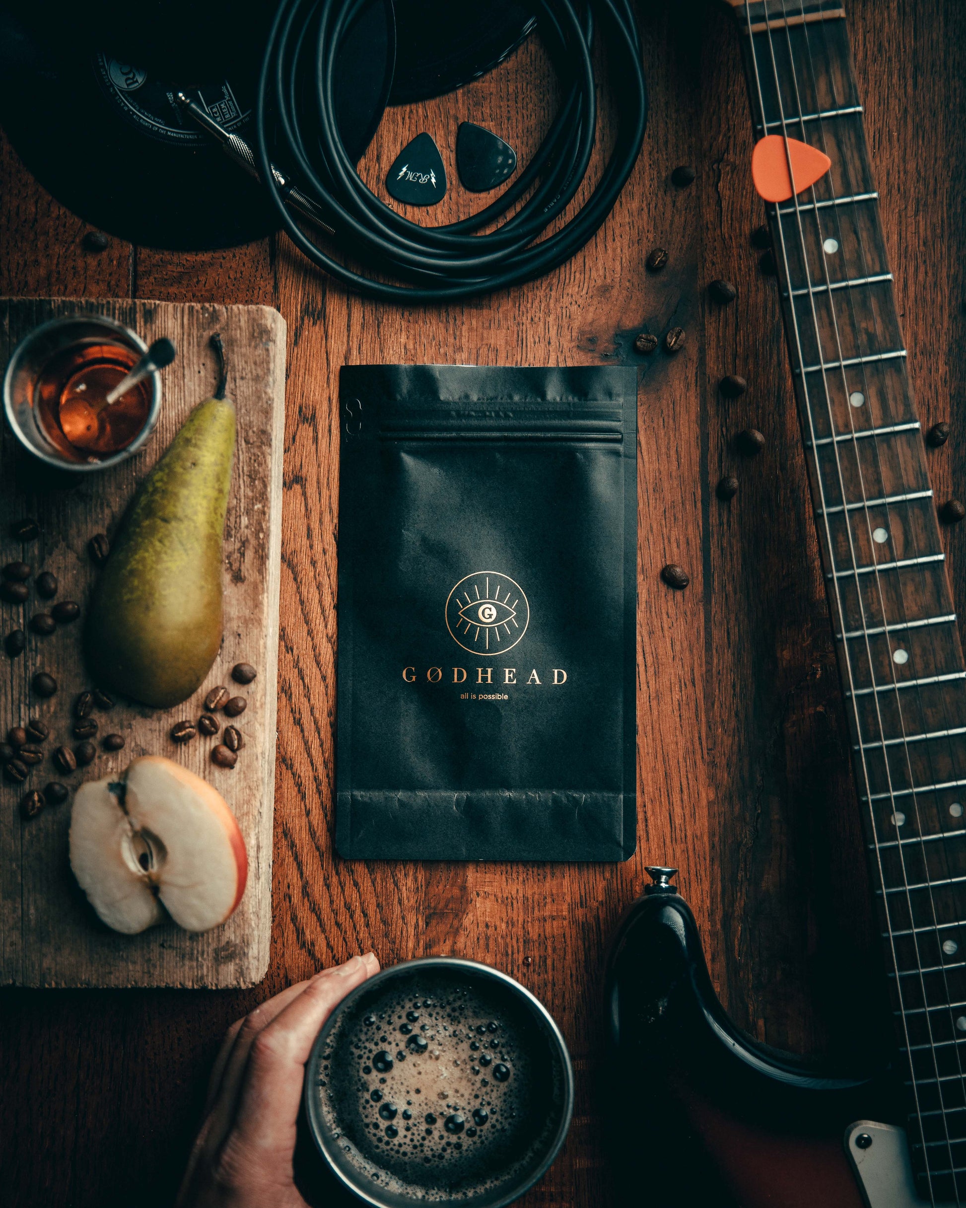 Nirvana specialty coffee packaging - 200g bag of Ethiopian single-origin beans