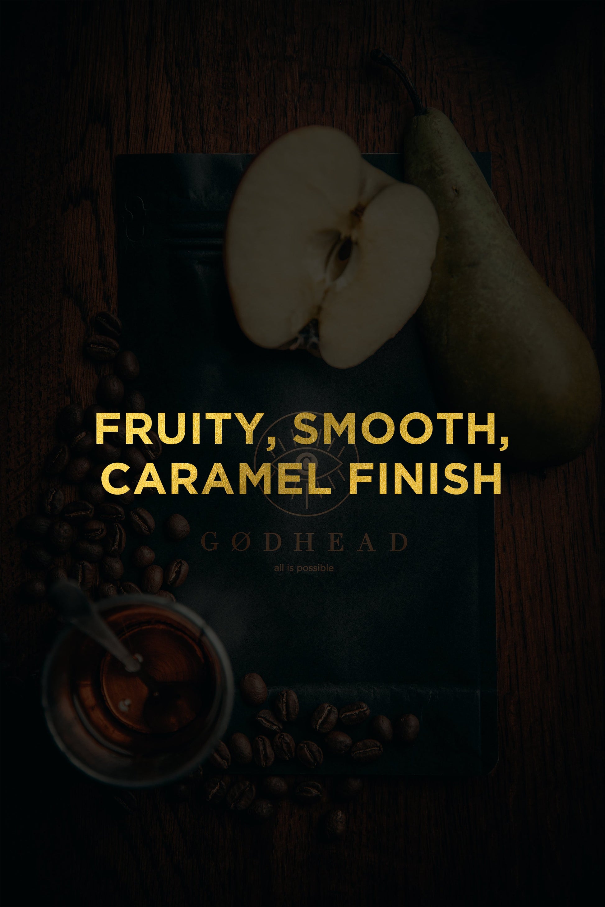 Nirvana coffee bag detail showing 200g medium roast specialty coffee from Ethiopia