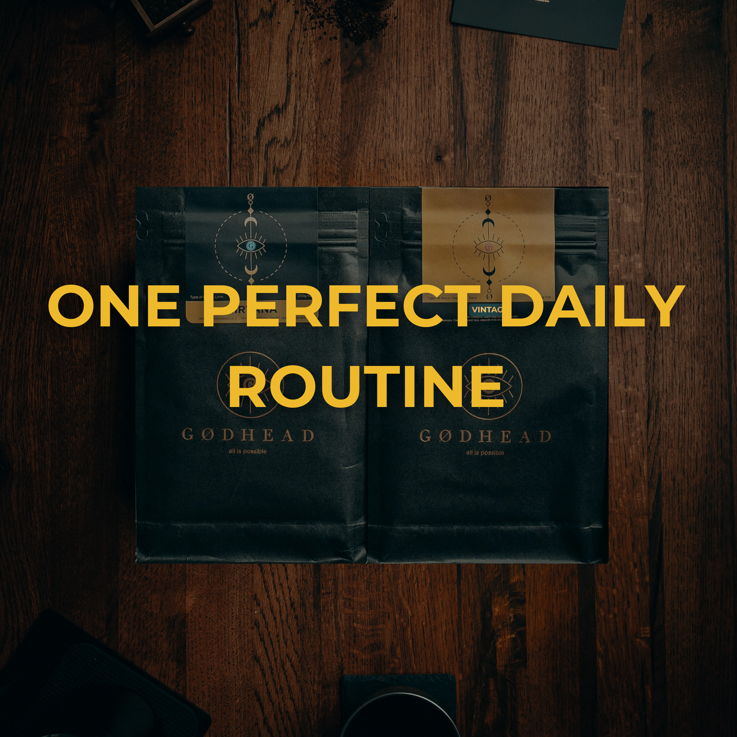 GODHEAD COFFEE Everyday Ritual Bundle Amor The perfect daily routine pairing