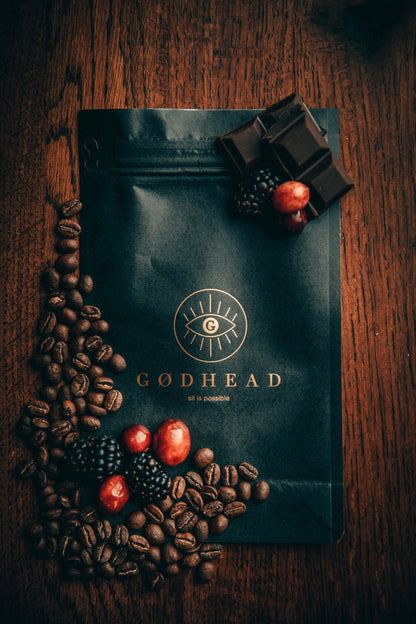 Transcend premium Colombian coffee with chocolate, caramel and nutty flavours - GØDHEAD COFFEE
