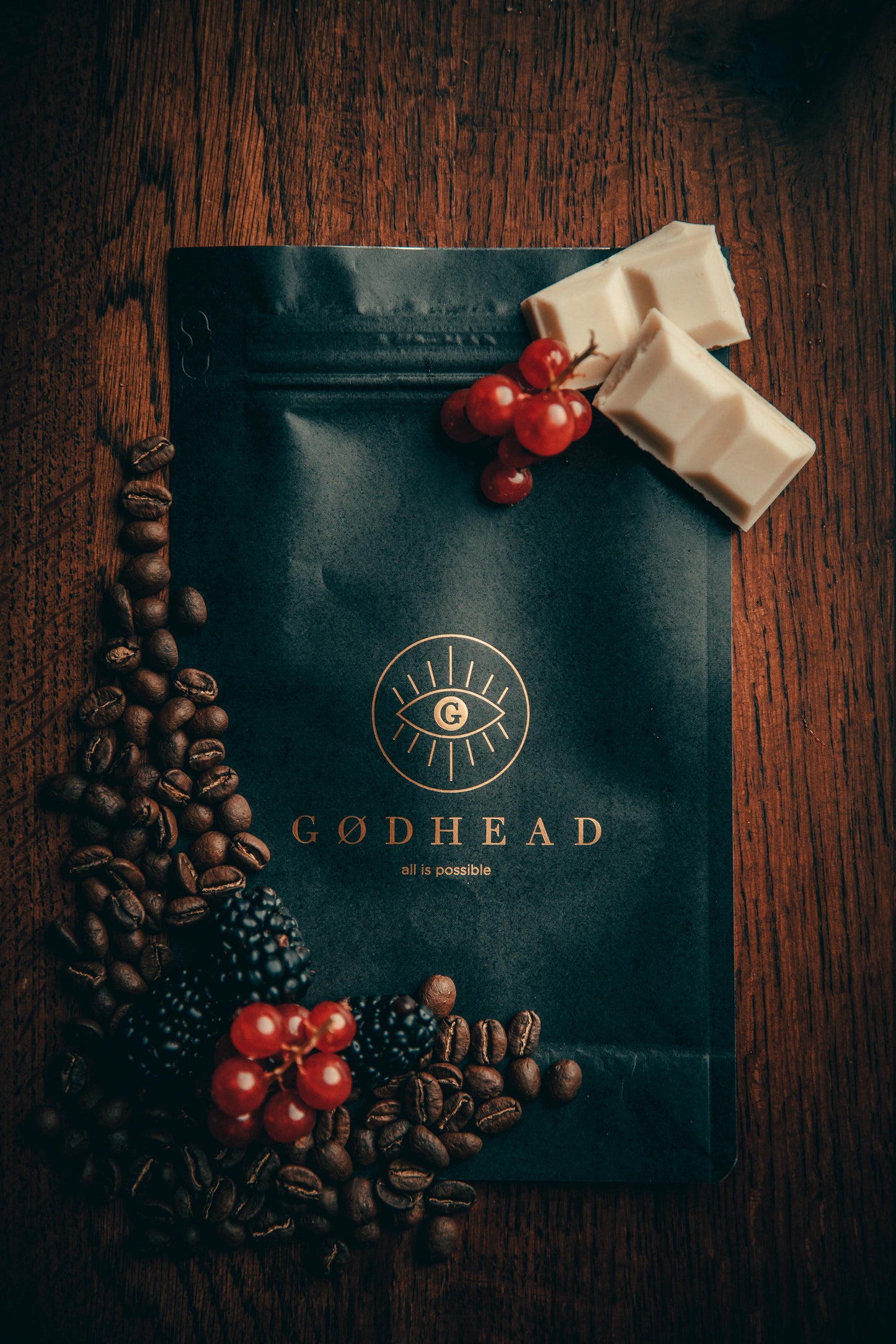 Wanderlust 200g specialty coffee bag from GODHEAD COFFEE - light roast Rwandan arabica with floral and berry notes