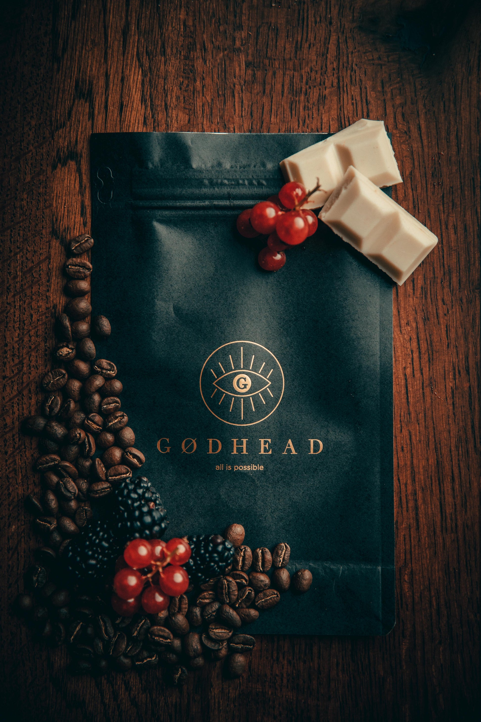 Wanderlust 200g specialty coffee bag from GODHEAD COFFEE - light roast Rwandan arabica with floral and berry notes