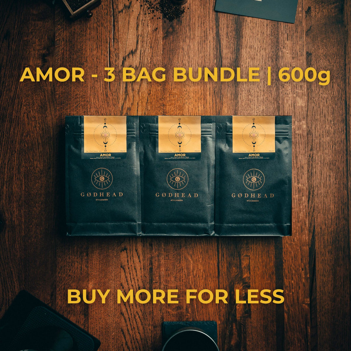 Amor 3 Bag Bundle (600g)