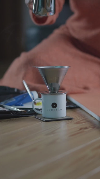 GODHEAD Coffee V60 Effortless Filterless drip coffee the perfect coffee every time